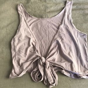 Lululemon tie back tank